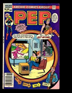 9 Archie Comics Pep # 269 287 375 389 411 Little # 596 607 619 Joke # 285 EK11