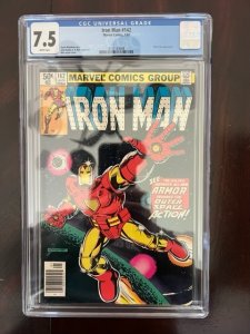 Iron Man #142 (1981) - CGC 7.5 - 1st App of Space Armor!! KEY