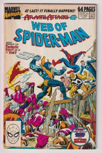 Marvel Comics! Web of Spider-Man Annual! Issue #5! 1989
