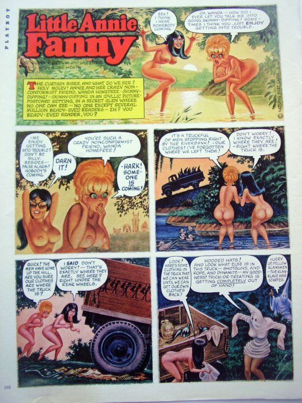 Annie Fanny 7 original playboy comics Set 5