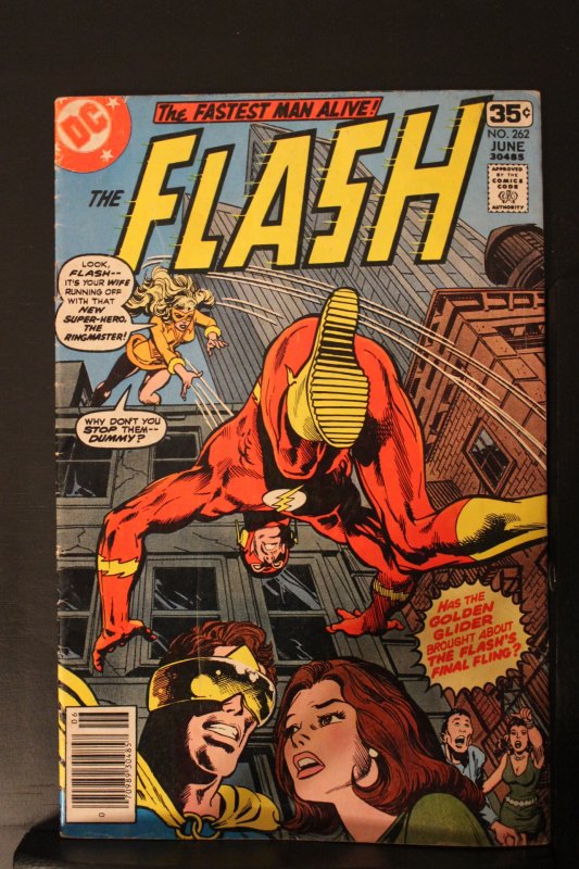 The Flash #262 (1978) High-Grade VF/NM Golden Glider and Ringmaster wow!