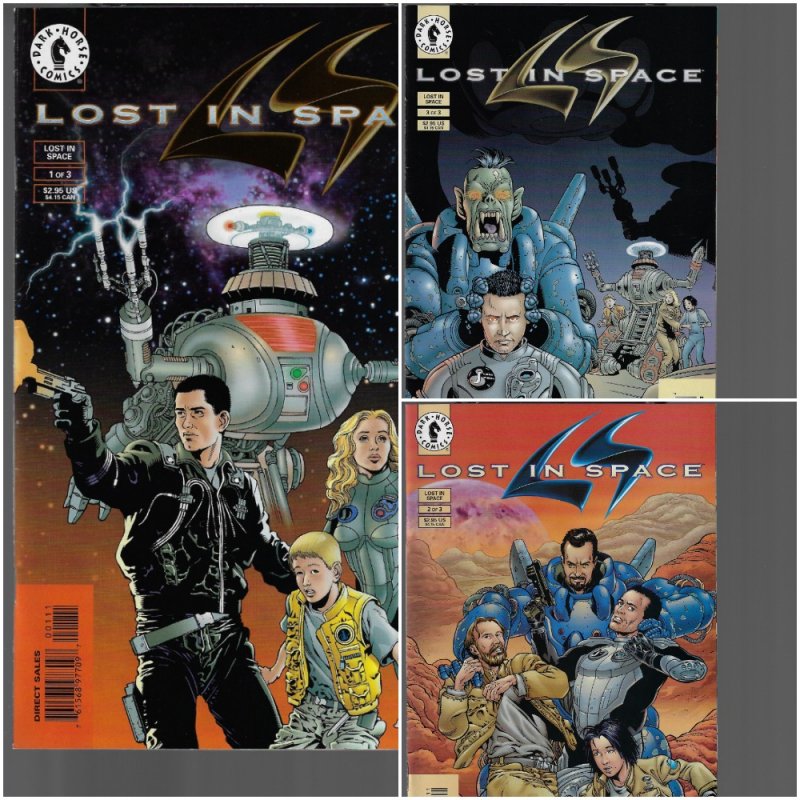 Lost in Space 1-3 (Dark Horse, 1998) NM