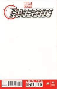 Thunderbolts #1 Blank Cover (2013) Thunderbolts