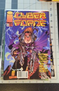 Cyber Force #4 Newsstand (1994)
