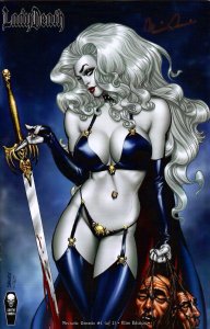 Lady Death: Necrotic Genesis Cover E (2023) Bart Sears 1 in 10 New