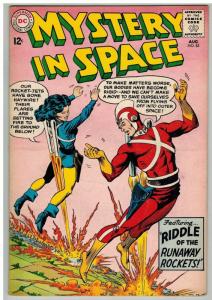 MYSTERY IN SPACE 85 VG-F August 1963