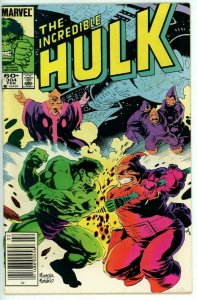 Incredible Hulk #304 (1962) - 9.0 VF/NM *Crossroads/Prisoners* Newsstand