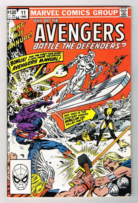 The Avengers Annual #11 (1982)