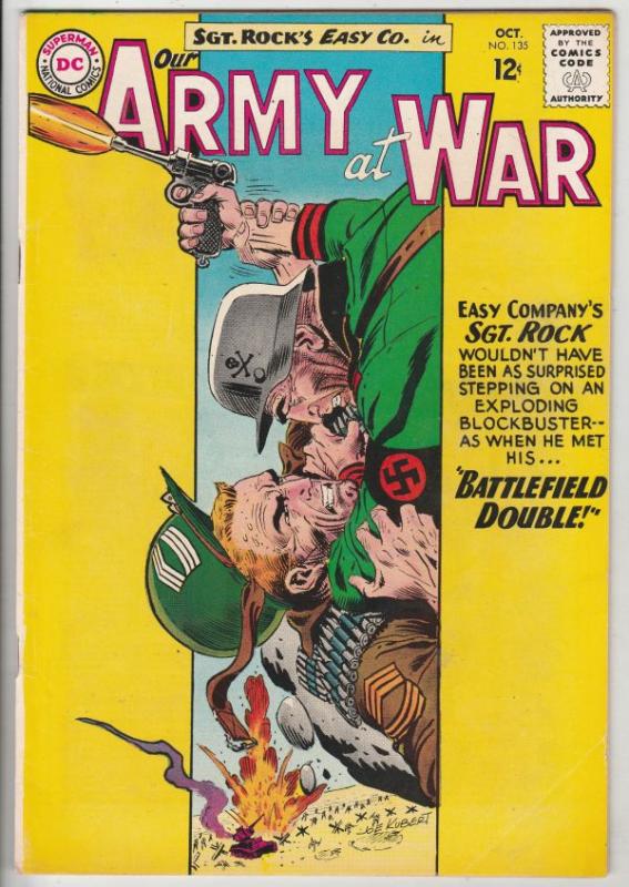 Our Army at War #135 (Oct-63) FN/VF Mid-High-Grade Easy Company, Sgt. Rock