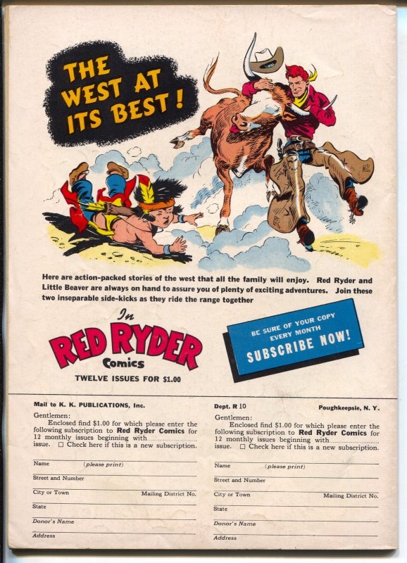 Red Ryder #87  1950 - Dell  -FN/VF - Comic Book