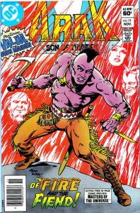 Arak Son of Thunder #15 (Newsstand) VG ; DC | low grade comic Masters of the Uni