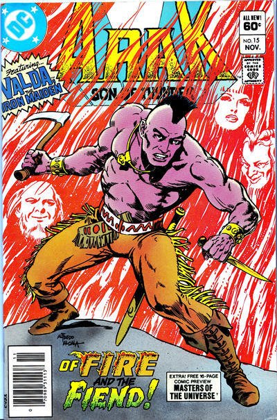 Arak Son of Thunder #15 (Newsstand) VG ; DC | low grade comic Masters of the Uni