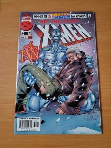 Uncanny X-Men #340 Direct Market Edition ~ NEAR MINT NM ~ 1997 Marvel Comics