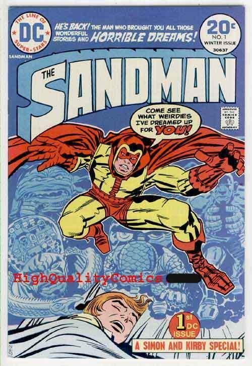 SANDMAN #1, VF, Jack Kirby, Joe Simon ,1974, Dreams, more JK in our store