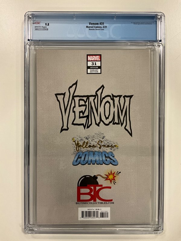 Venom #31 Momoko Cover C (2021) CGC 9.8