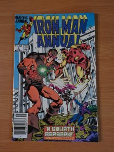 Iron Man Annual #7 Newsstand Variant ~ NEAR MINT NM ~ 1984 Marvel Comics