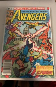 The Avengers #212 (1981) NEWSSTAND EDITION
