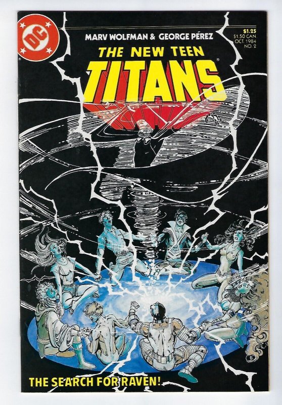 The New Teen Titans #2 (1984) The Search for Raven Perez, Wolfman NM- or Better