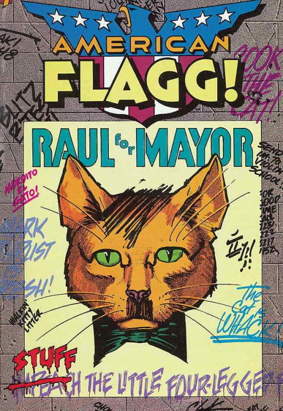 American Flagg #30 VF/NM; First | save on shipping - details inside