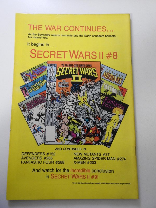 X-Men Annual #9 (1985)