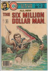 Six Million Dollar Man #4 (Dec-76) VG/FN Mid-Grade Col. Steve Austin