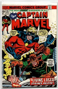 Captain Marvel #35 (1974) Captain Marvel