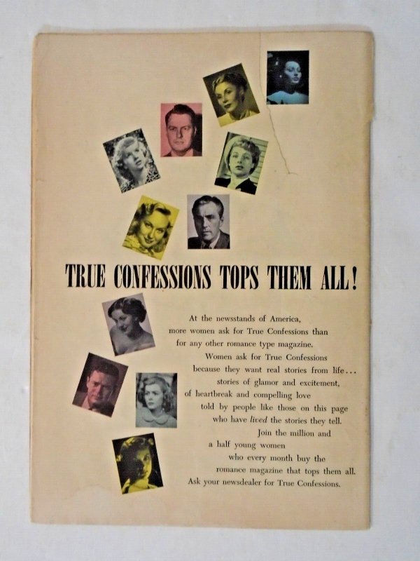 Romantic Story (1949, Fawcett) #9vg