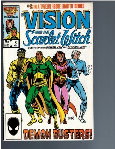 Vision and Scarlet Witch #8 (1986)