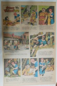 Prince Valiant Sunday #1721 by Hal Foster from 2/1/1970 Rare Full Page Size !