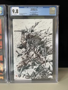 Brzrkr 12 Takashi Okazaki B&W Sketch Ltd 50 CGC 9.8