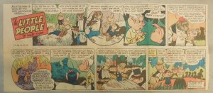 The Little People Sunday by Walt Scott from 9/21/1958 Third Page Size!