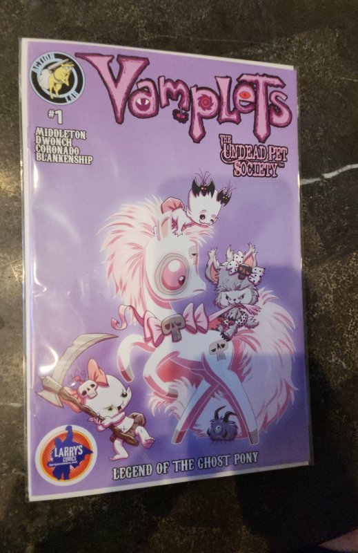 VAMPLETS THE UNDEAD PET SOCIETY #1 LARRY'S COMICS VARIANT