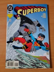 Superboy v3 #9 Direct Market Edition ~ NEAR MINT NM ~ 1994 DC Comics 