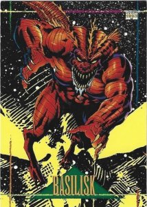 1993 Marvel Universe #104 Basilisk