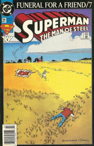 Superman: The Man of Steel #21 (Newsstand) FN; DC | save on shipping - details i 