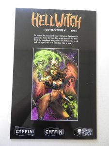 Hellwitch: Sacrilegious #1 Risque Jewel Edition NM Condition! Signed W/ COA!