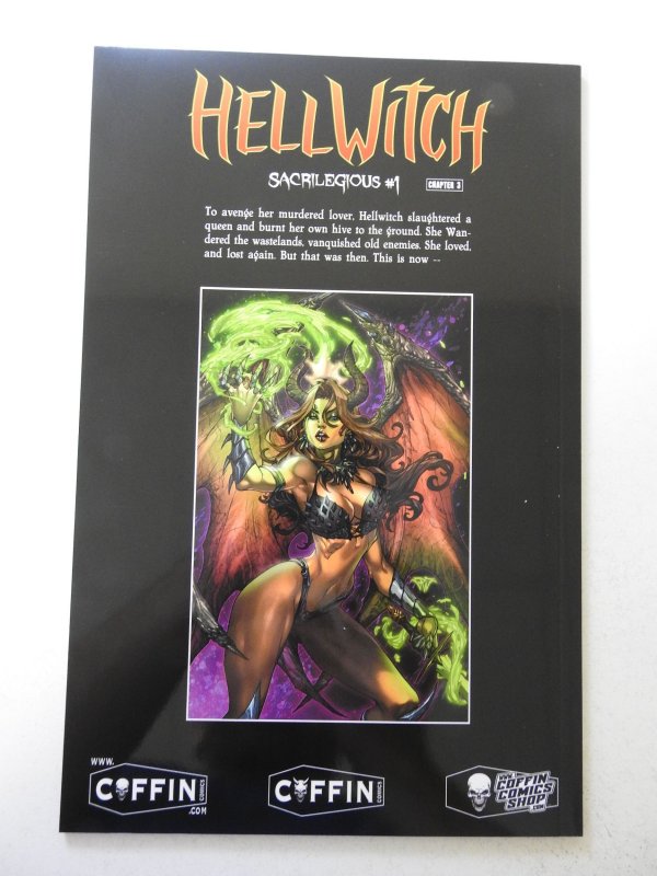 Hellwitch: Sacrilegious #1 Risque Jewel Edition NM Condition! Signed W/ COA!