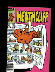 Lot Of 9 Comics Heathcliff # 2 3 4 5 7 8 9 10 Healthcliff's Funhouse # 10   WS2