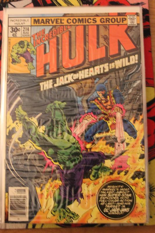 Incredible Hulk  214 FN/VF