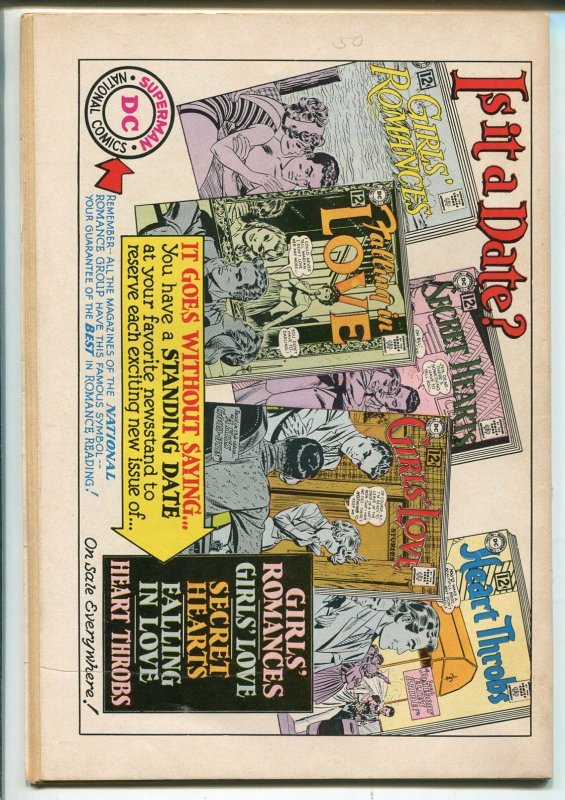 Girls' Romances #86 1962-DC-pretty wheelchair girl-drama-thrills-VG