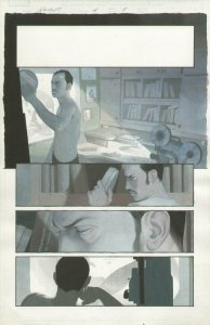 Sub-Mariner: The Depths #4 p.1 Namor Horror Story '08 painted art by Esad Ribic 