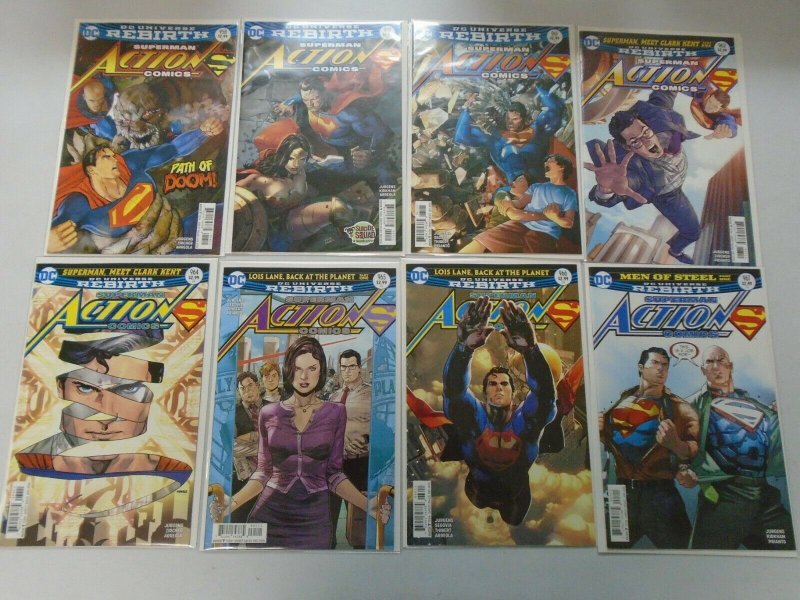 Action Comics lot 33 different from #958-992 avg 8.5 VF+ (2016-18 3rd Series)