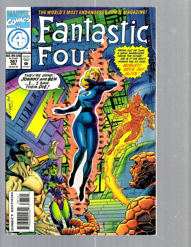 12 Comics Fantastic Four #364 367 376 387 391 392 394 396 397 + 60 60 60 J420