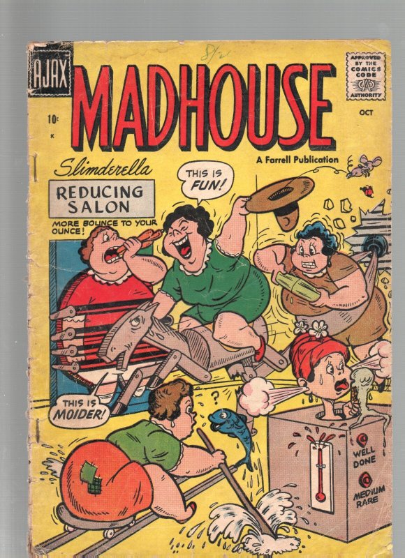 MADHOUSE #3-1957-AJAX- - G/VG