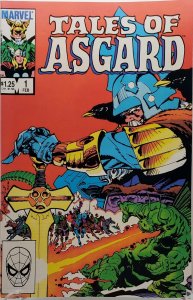 TALES OF ASGARD #1 vol. 2 (1984) Marvel HTF White Pages NM/Mint