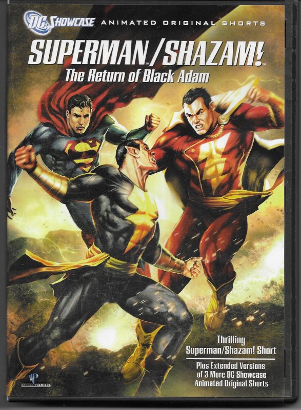 Superman/Shazam!: The Return of Black Adam DVD