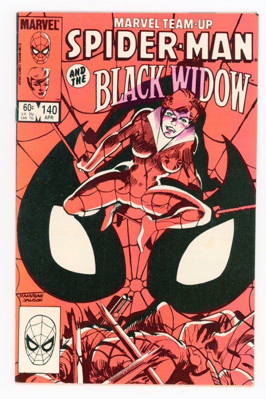 Marvel Team-Up #140 (1972 v1) Spider-Man Black Widow Daredevil NM-