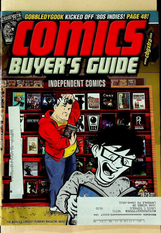 Comic Buyer's Guide #1675 Mar 2011 - Krause Publications 