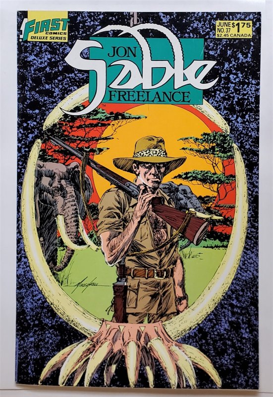 Jon Sable, Freelance #37 (June 1986, First) 6.5 FN+