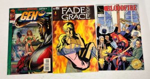 5 Comics Fly 2 Bloodfire 7 Gen13 2 Floaters 1 Fade from Grace 1 28 JW20